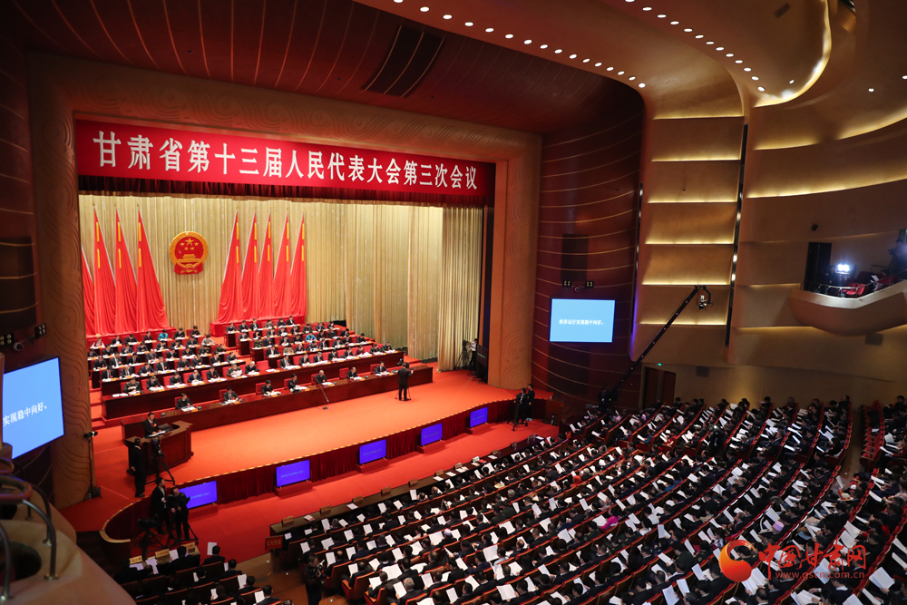 【聚焦2020甘肅兩會】唐仁?。簭娜罕娮罴毙琛⒆钆瓮氖虑槿胧?辦好10件民生實(shí)事（圖）