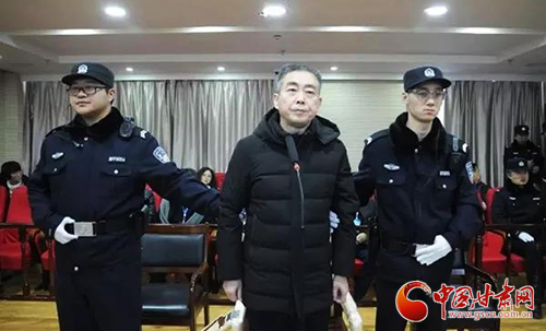 酒泉市委原常委、敦煌市委原書記詹順舟受賄案一審開庭（圖）