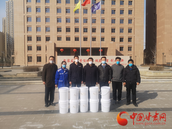 【甘肅全民戰(zhàn)“疫”】暖心！民革蘭州市委會(huì)捐助首批1噸防疫物資（圖）