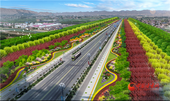 搶先看?。?！蘭州榆中生態(tài)創(chuàng)新城未來綠化有多美 