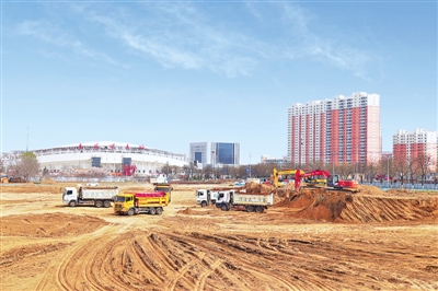 西峰區(qū)重點項目建設(shè)掠影