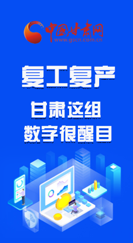 圖解|甘肅復(fù)工復(fù)產(chǎn)有多拼，看看這組數(shù)字就知道了 