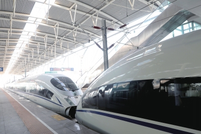 西銀客專甘寧段開啟重聯動車組逐級提速試驗