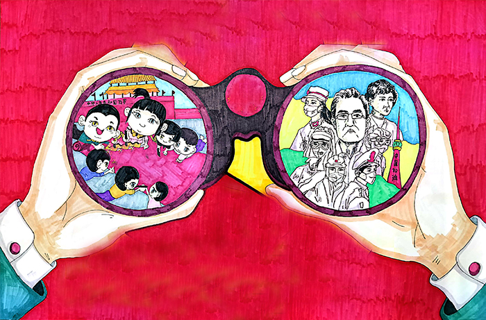 蘭州市第三屆青少年社會(huì)主義核心價(jià)值觀主題動(dòng)漫設(shè)計(jì)作品征集評選展示（漫畫插畫 二十八）