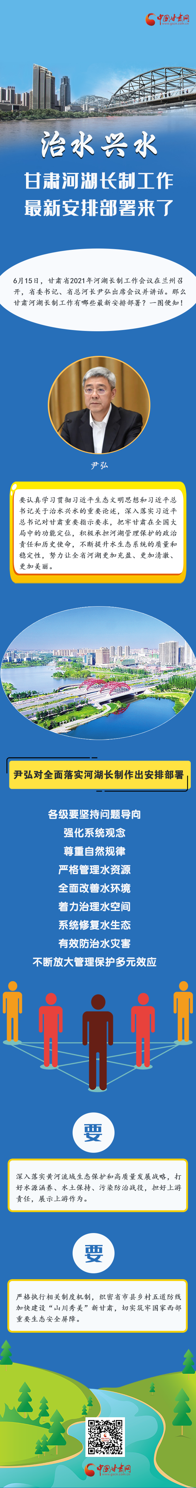 圖解|速看！甘肅河湖長制工作最新安排部署來了
