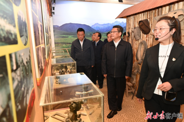 任振鶴在張掖市調(diào)研時強(qiáng)調(diào)：完整準(zhǔn)確全面貫徹新發(fā)展理念，建設(shè)生態(tài)友好發(fā)展向好生活美好的“金張掖”