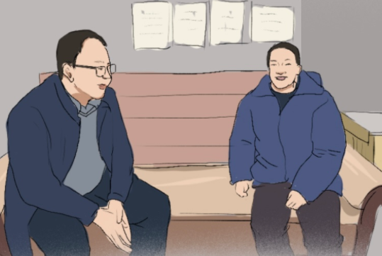 手繪丨追憶邱軍：扎根泥土，他把生命永遠(yuǎn)定格在扶貧路上