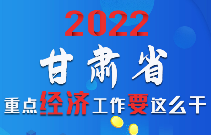 【甘快看·圖解】速覽！2022甘肅省重點(diǎn)經(jīng)濟(jì)工作要這么干！