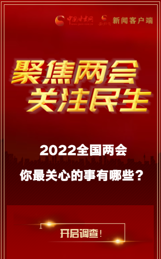 H5｜2022全國兩會，你最關(guān)心的事有哪些？
