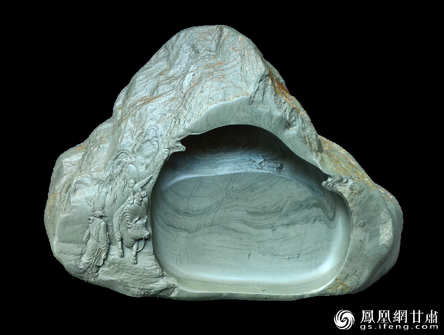 洮硯石質(zhì)細(xì)潤堅(jiān)實(shí)，潑墨如油不損毫，書寫流利生輝。資料圖