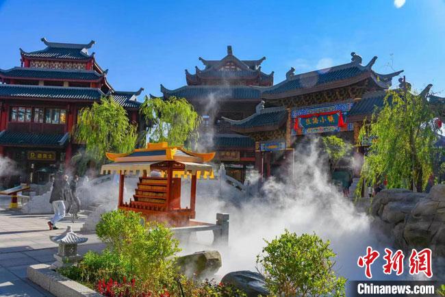 圖為嘉峪關(guān)方特歡樂世界。(資料圖) 趙海宏 攝