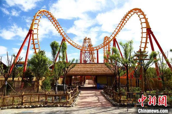 圖為嘉峪關(guān)方特歡樂世界。(資料圖) 趙海宏 攝