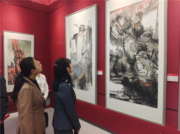 2023年5月，甘肅省紀(jì)委監(jiān)委機關(guān)、省委巡視辦、省文旅廳主辦，甘肅畫院承辦的甘肅省廉潔文化美術(shù)、書法、設(shè)計作品展開展，逾萬人參觀。.jpg