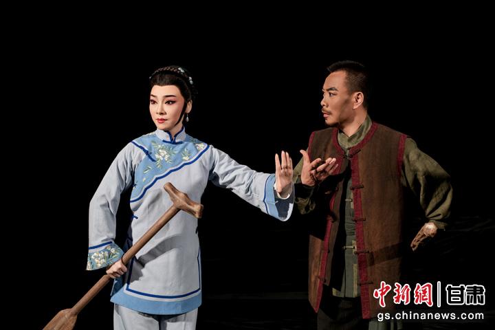 圖為演出劇照。甘肅省隴劇院供圖