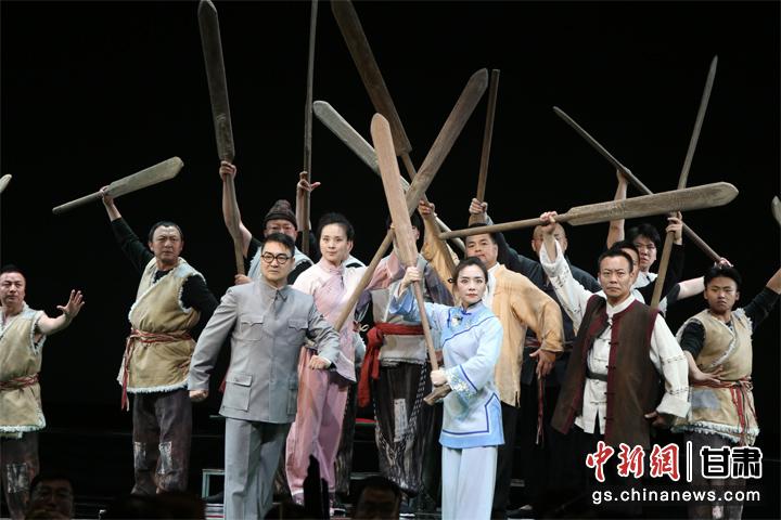 圖為演出劇照。甘肅省隴劇院供圖