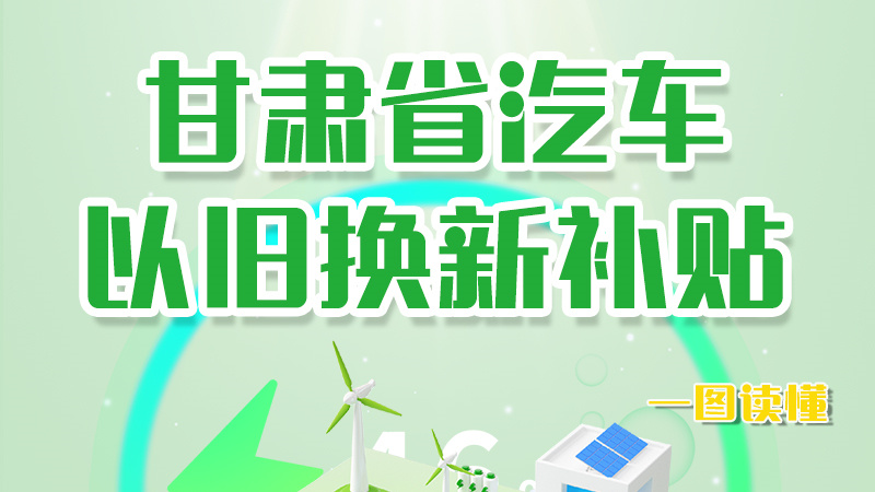 海報(bào)|重大利好！甘肅省汽車以舊換新補(bǔ)貼來(lái)了
