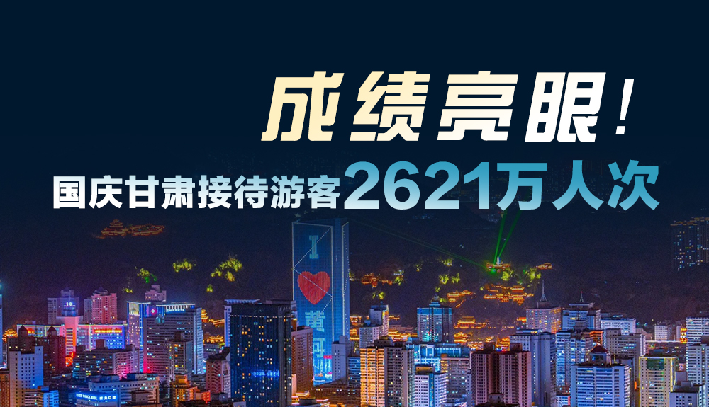 成績亮眼！國慶甘肅接待游客2621萬人次