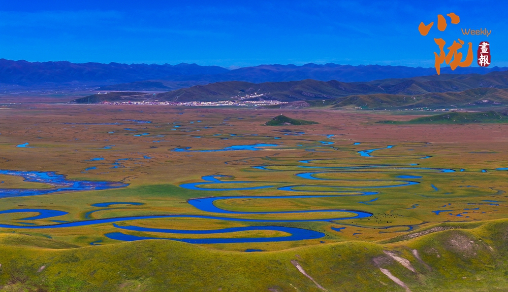 冬日瑪曲宛若一部水墨長(zhǎng)卷