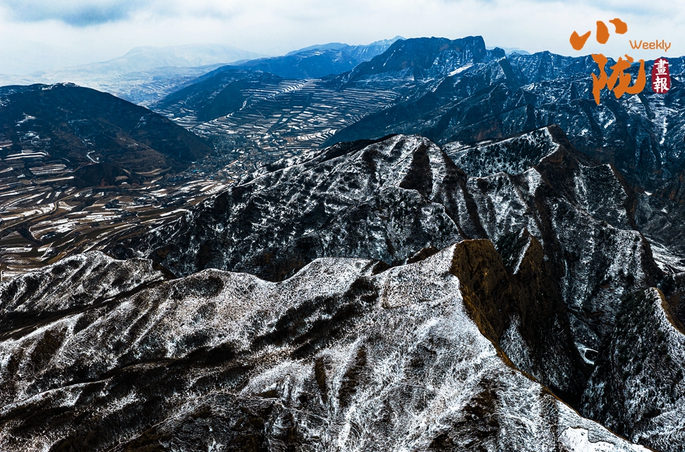 鐵籠山丹霞 一場(chǎng)春雪，億萬年的守望