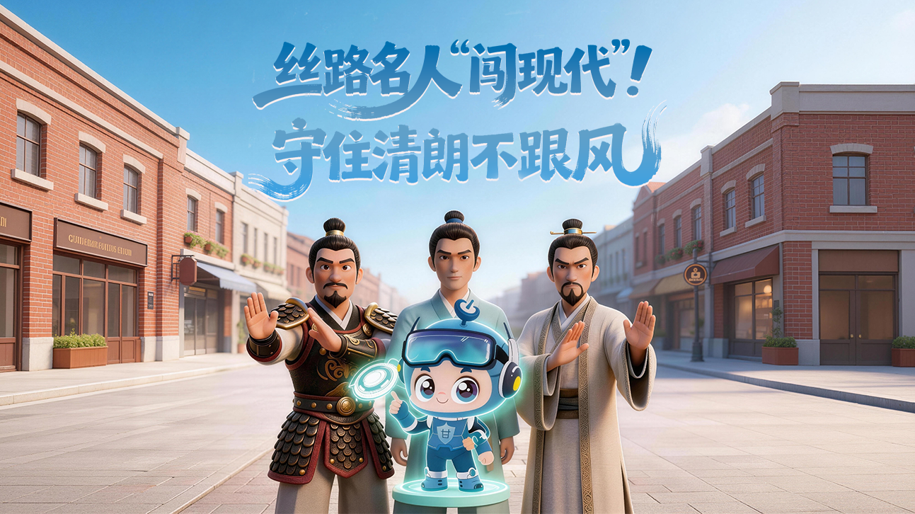 AI短視頻|絲路名人“闖現(xiàn)代”！守住清朗不跟風(fēng)